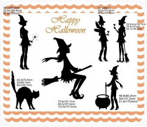 Stickserie - Happy Halloween Hexen